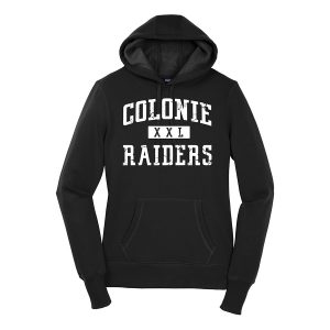 Black Colonie Raiders XXL Ladies Sport-Tek Pullover Hooded Sweatshirt