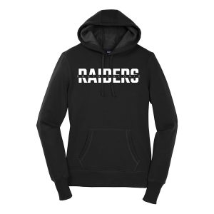 Black Raiders South Colonie Ladies Sport-Tek Pullover Hooded Sweatshirt